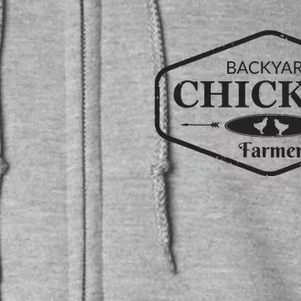 Backyard Chicken Farmer Chicken Lover Cute Full Zip Hoodie