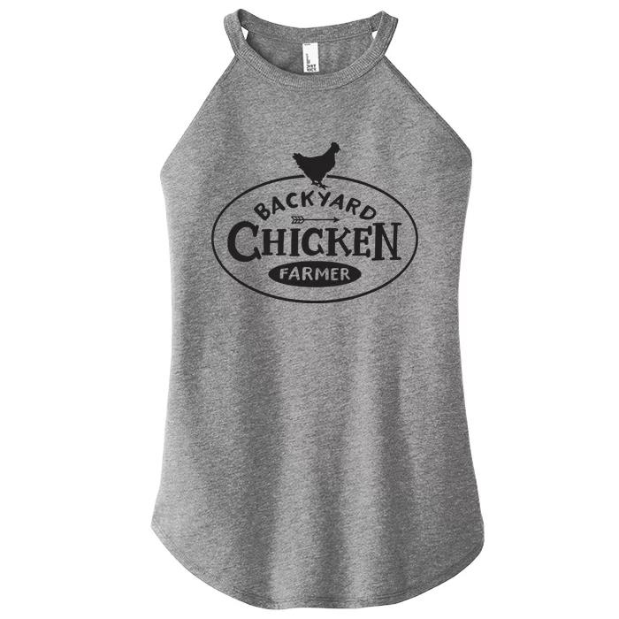 Backyard Chicken Farmer Chicken Lover Cute Women’s Perfect Tri Rocker Tank