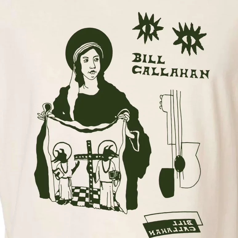 Bill Callahan Fan Art Garment-Dyed Women's Muscle Tee