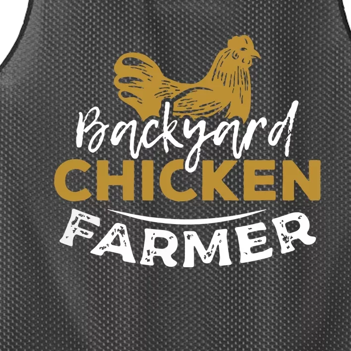 Backyard Chicken Farmer T Mesh Reversible Basketball Jersey Tank