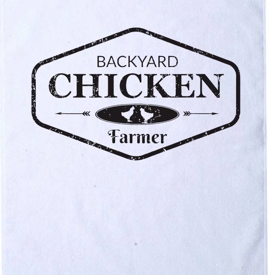 Backyard Chicken Farmer Chicken Platinum Collection Golf Towel