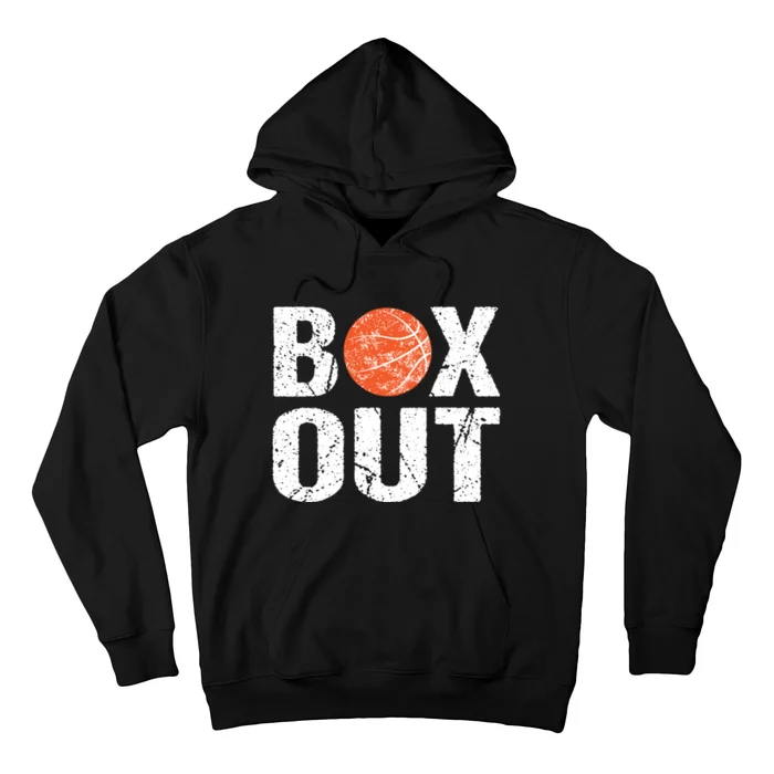 Basketball Coach Funny Coaching Saying Box Out Hoodie