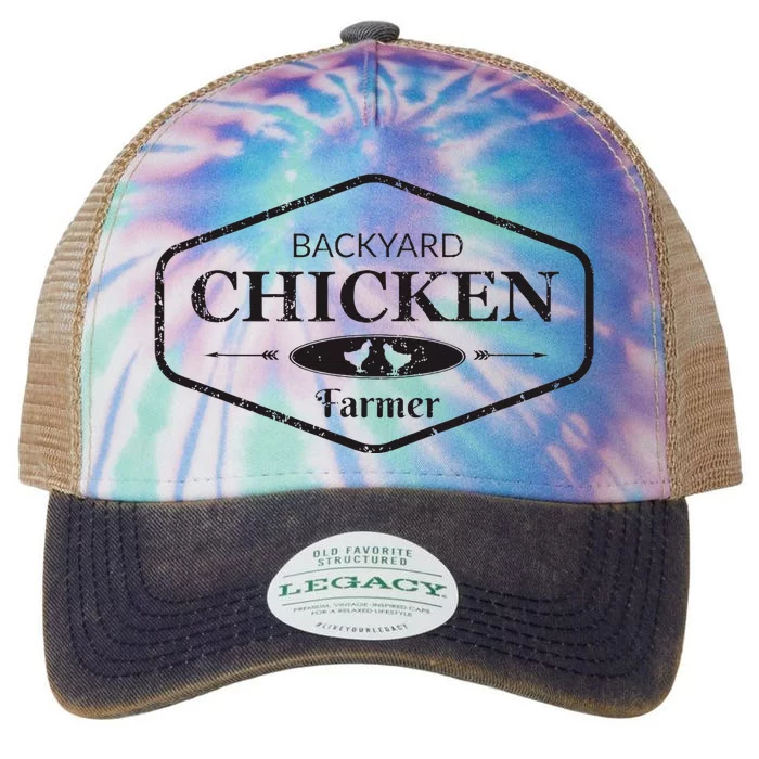 Backyard Chicken Farmer Chicken Legacy Tie Dye Trucker Hat