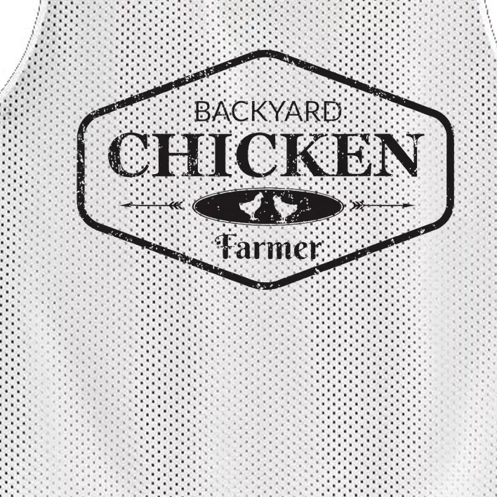 Backyard Chicken Farmer Chicken Mesh Reversible Basketball Jersey Tank