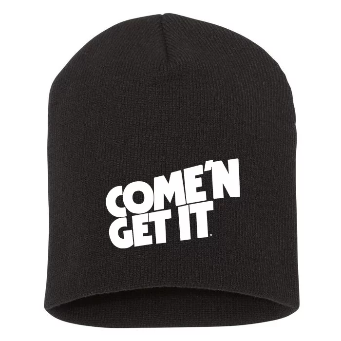 Brothers Comen Get It Short Acrylic Beanie