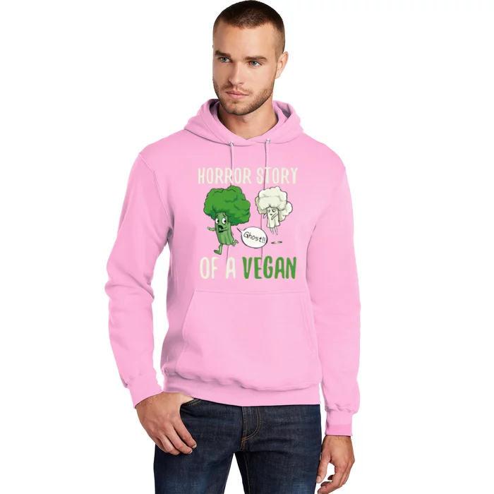 Broccoli Cauliflower Ghost Horror Story Of A Vegan Halloween Gift Hoodie