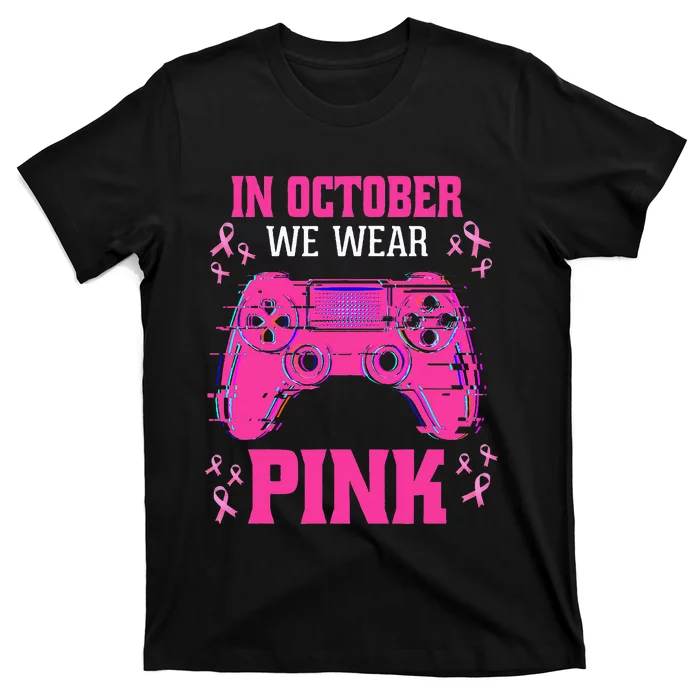 Breast Cancer Gaming T-Shirt