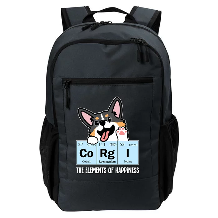 Black Corgi Gift Daily Commute Backpack