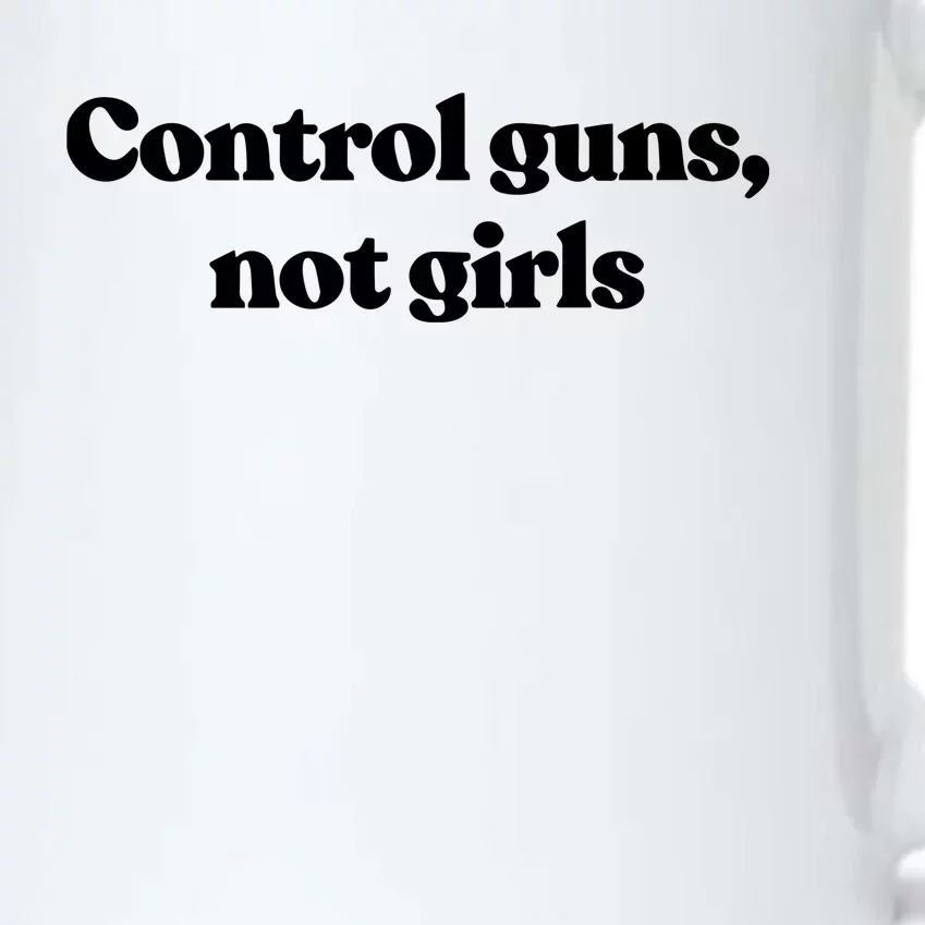 Biden Control Guns Not G.I.R.L.S Black Color Changing Mug