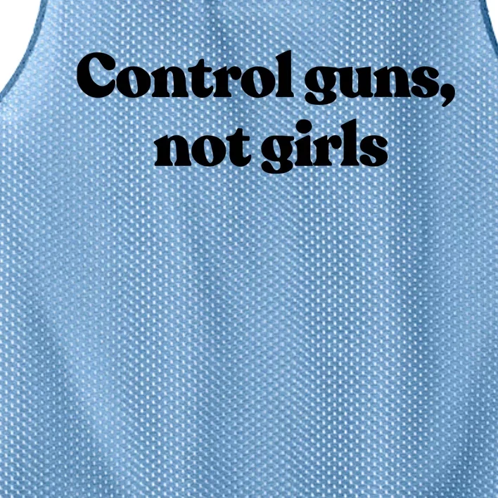 Biden Control Guns Not G.I.R.L.S Mesh Reversible Basketball Jersey Tank