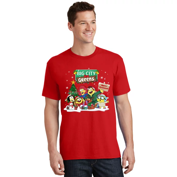 Big City Greens Merry Christmas Holiday Season T-Shirt