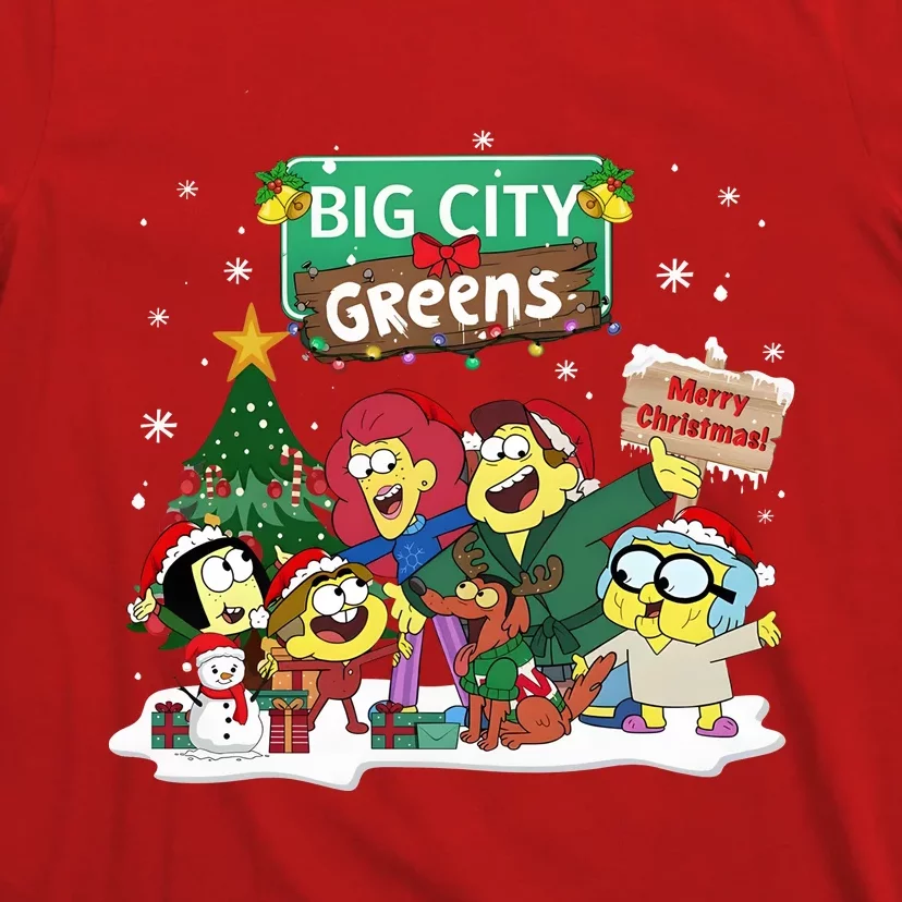 Big City Greens Merry Christmas Holiday Season T-Shirt