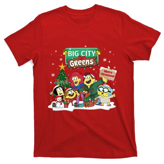 Big City Greens Merry Christmas Holiday Season T-Shirt