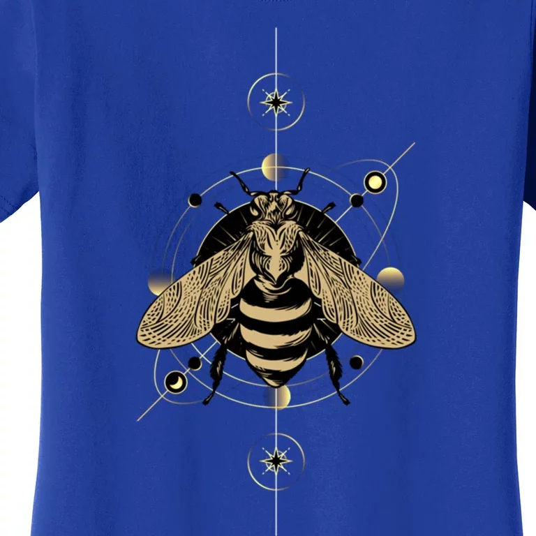 Beekeeper Cute Gift Honeycomb Honey Bee Compass Beekeeping Cool Gift Women's T-Shirt