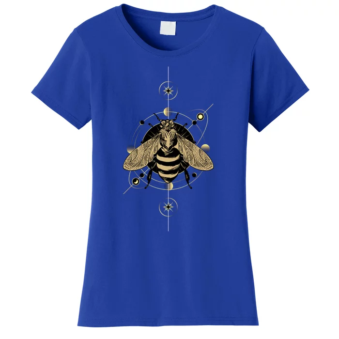 Beekeeper Cute Gift Honeycomb Honey Bee Compass Beekeeping Cool Gift Women's T-Shirt