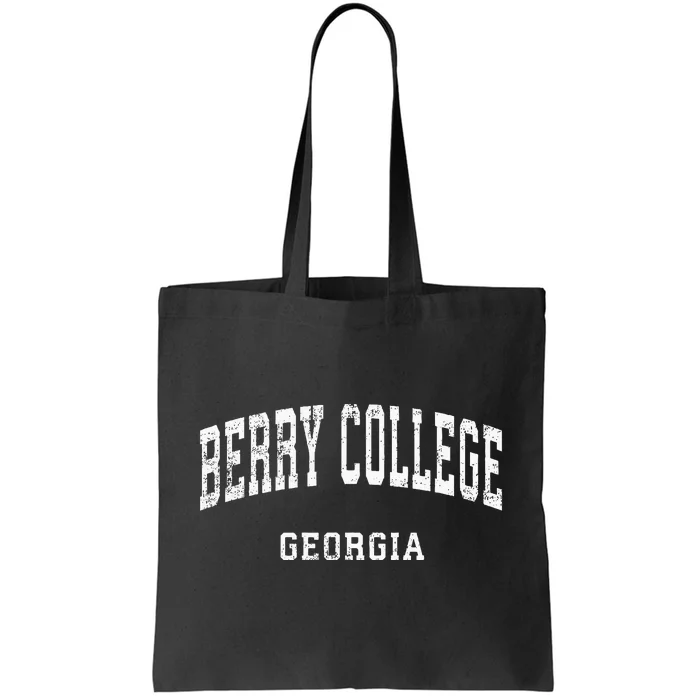 Berry College Georgia Ga Vintage Tote Bag