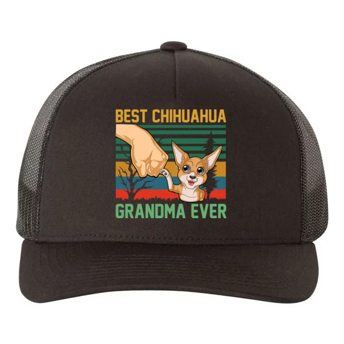 Best Chihuahua Grandma Ever Yupoong Adult 5-Panel Trucker Hat