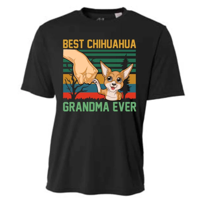 Best Chihuahua Grandma Ever Cooling Performance Crew T-Shirt