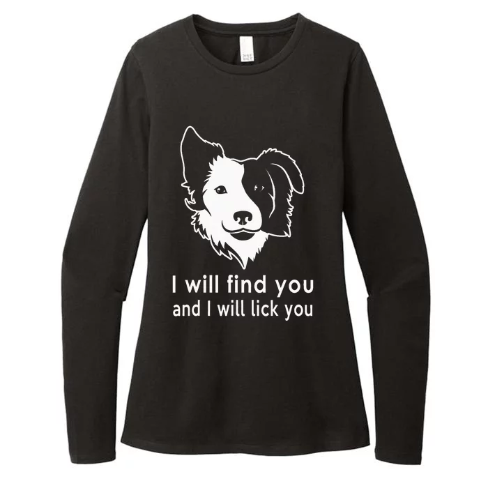 Border Collie gifts for dog lovers owners Womens CVC Long Sleeve Shirt