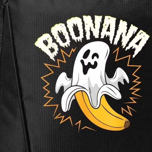 Boonana Cute Ghost Banana Halloween Costume City Backpack