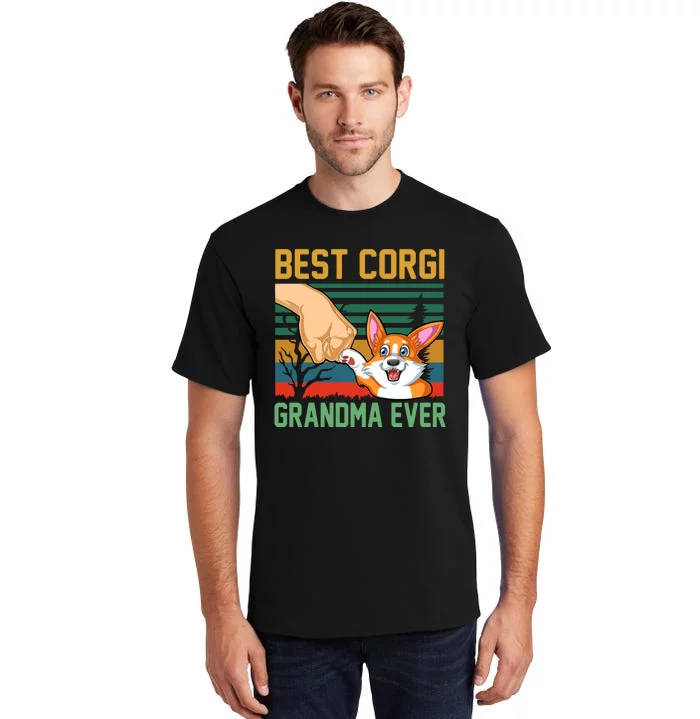 Best Corgi Grandma Ever Tall T-Shirt