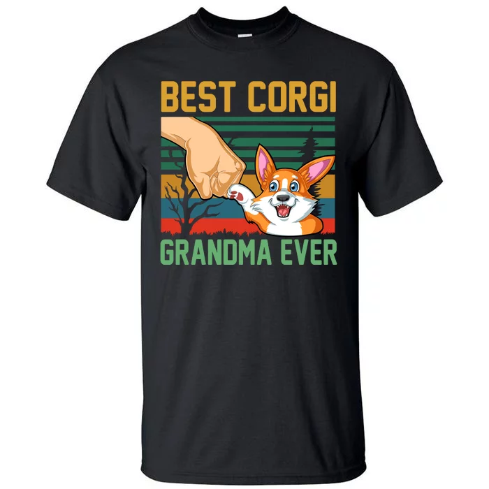 Best Corgi Grandma Ever Tall T-Shirt