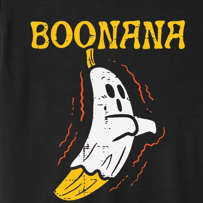 Boonana Cute Ghost Banana Halloween Costume ChromaSoft Performance T-Shirt