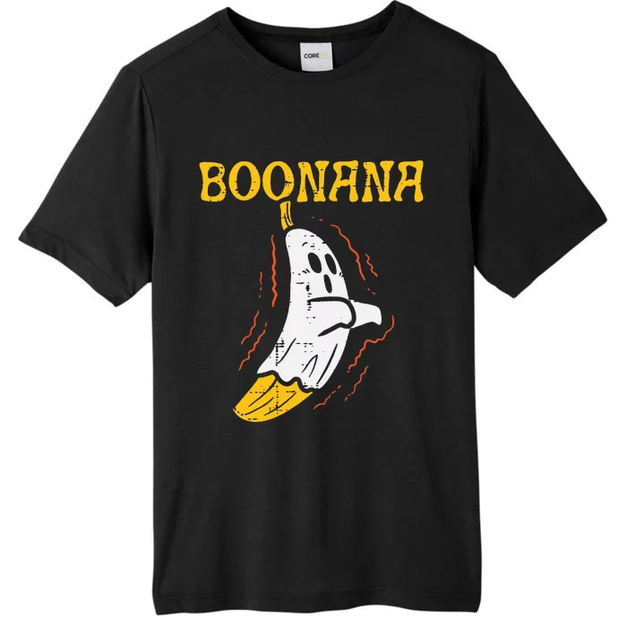 Boonana Cute Ghost Banana Halloween Costume ChromaSoft Performance T-Shirt