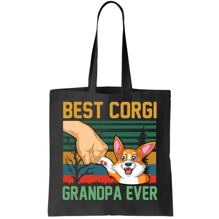 Best Corgi Grandpa Ever Tote Bag