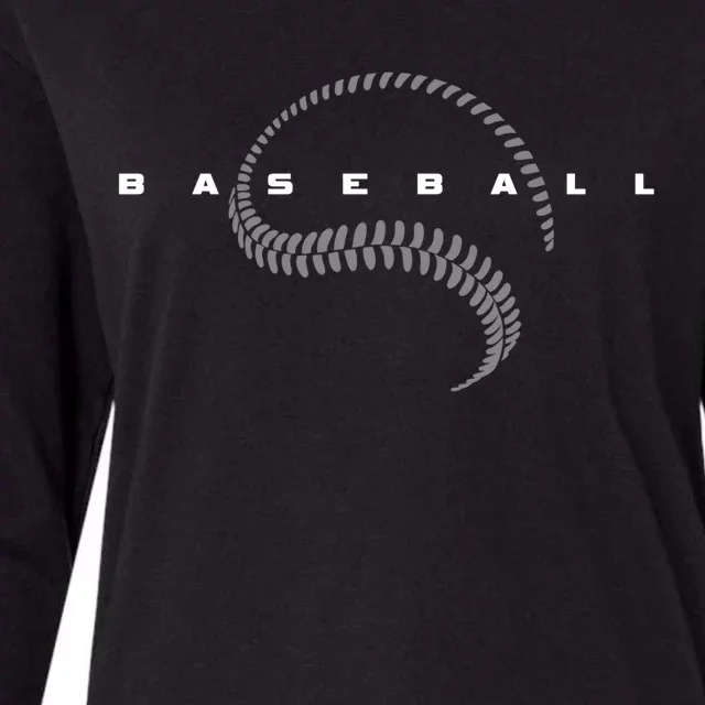 Baseball Clothing Gift Baseball Gift Womens Cotton Relaxed Long Sleeve T-Shirt