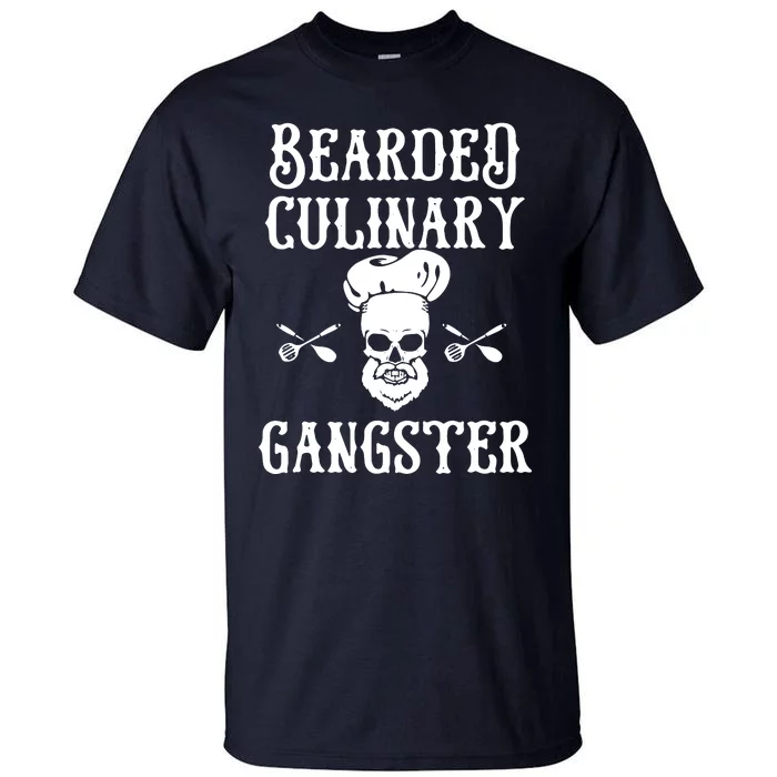 Bearded Culinary Gangster Vintage Cooking Guru Tall T-Shirt