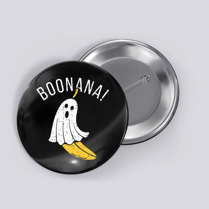 Boonana Cute Ghost Banana Halloween Costume Button