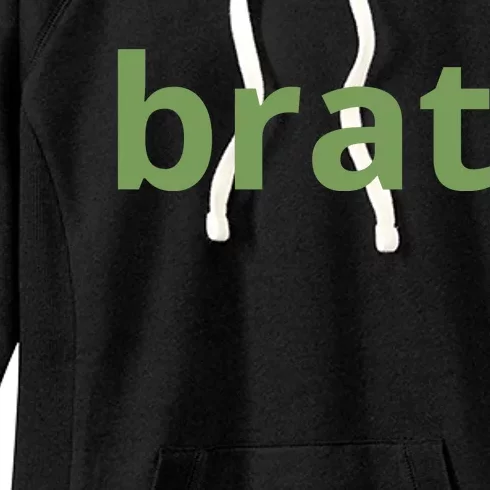 Brat Charli Girl Summer Women's Fleece Hoodie