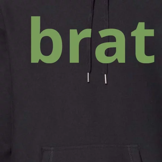 Brat Charli Girl Summer Premium Hoodie