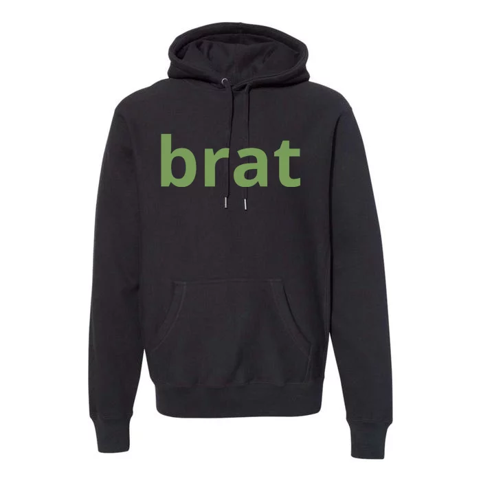 Brat Charli Girl Summer Premium Hoodie