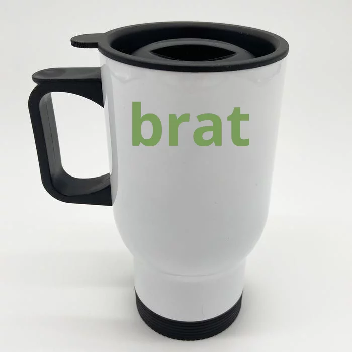 Brat Charli Girl Summer Front & Back Stainless Steel Travel Mug