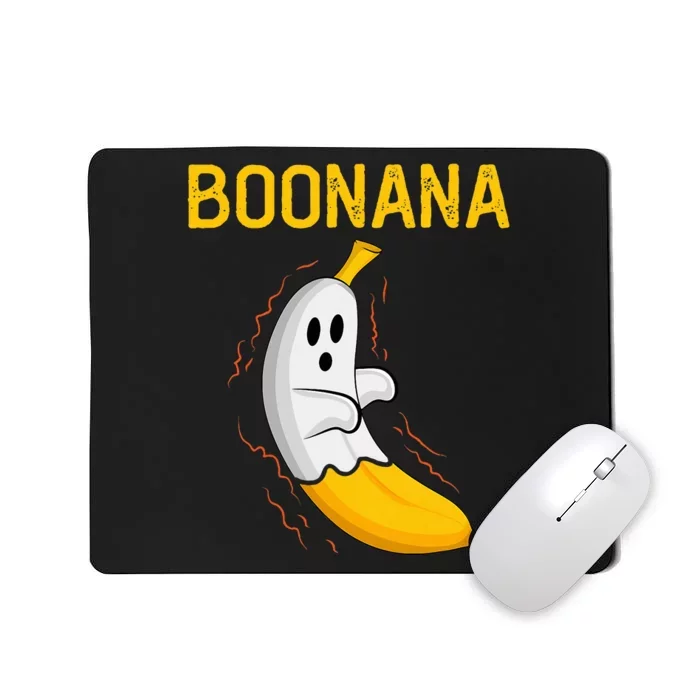 Boonana Cute Ghost Banana Halloween Mousepad