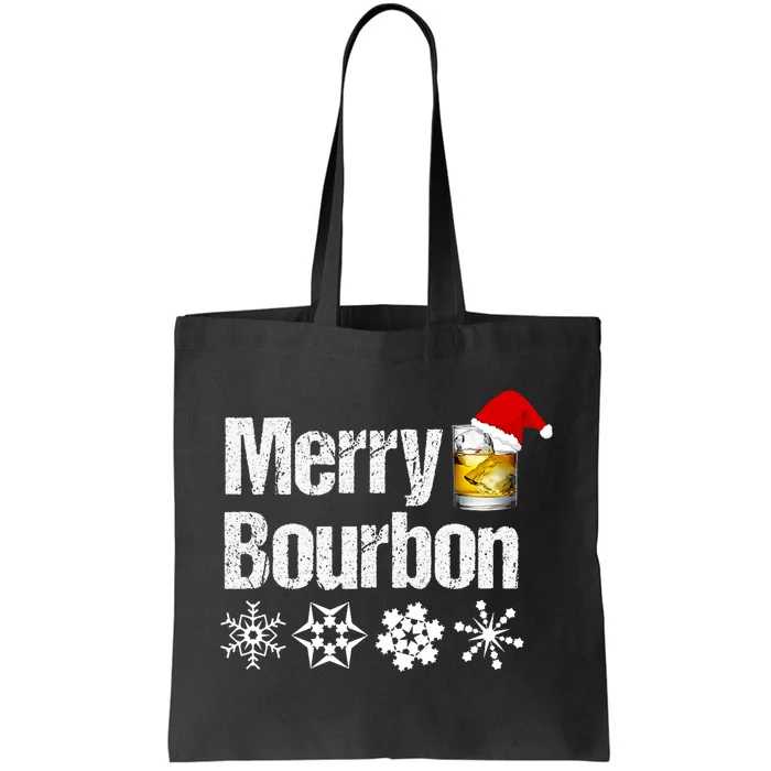 Bourbon Christmas Gift Merry Bourbon Tote Bag