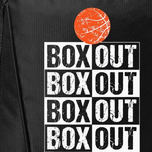 Basketball Coach Gift Box Out Saying funny player City Backpack