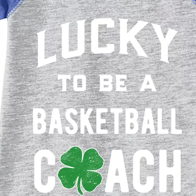 Basketball Coach Gift Lucky Irish St Patricks Day Gift Infant Baby Jersey Bodysuit