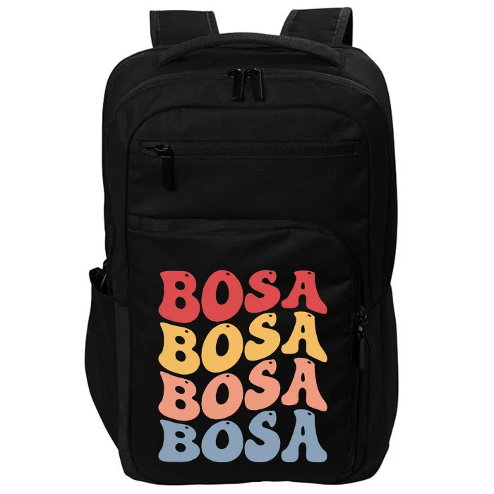 Bosa City Groovy Retro Impact Tech Backpack