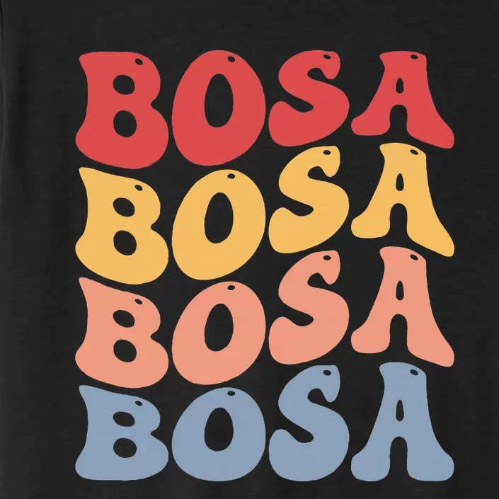 Bosa City Groovy Retro ChromaSoft Performance T-Shirt