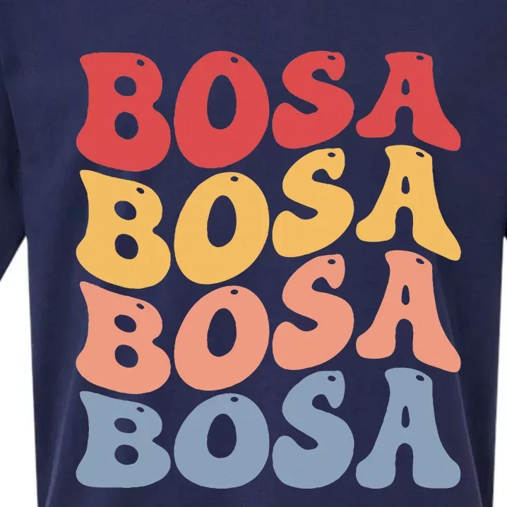 Bosa City Groovy Retro Sueded Cloud Jersey T-Shirt