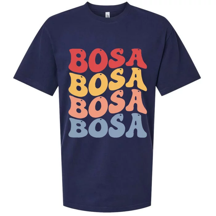 Bosa City Groovy Retro Sueded Cloud Jersey T-Shirt