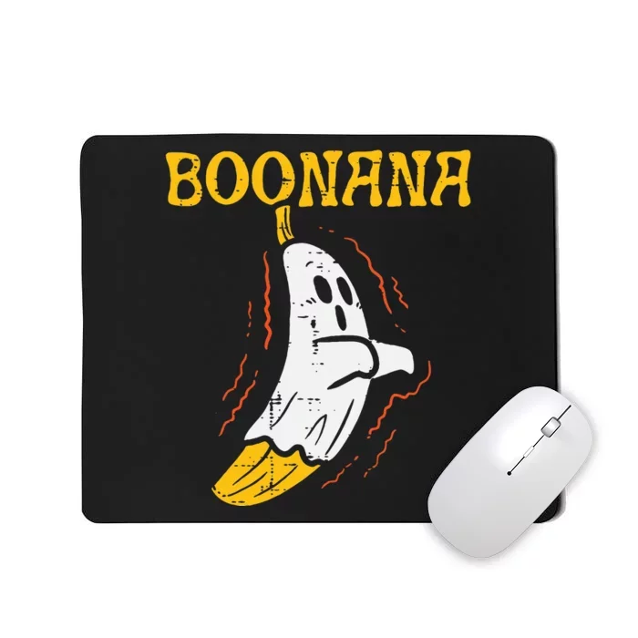 Boonana Cute Ghost Banana Halloween Mousepad