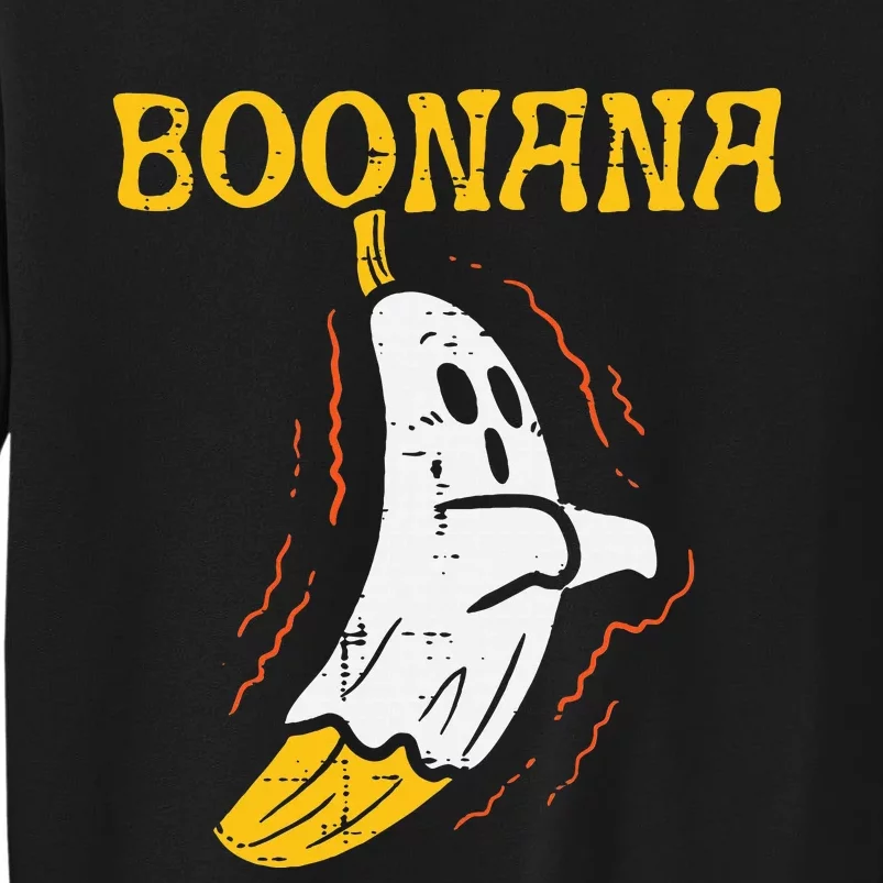 Boonana Cute Ghost Banana Halloween Costume Tall Sweatshirt