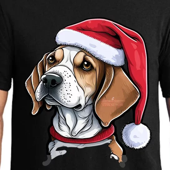 Beagle Christmas Gift Pajama Set