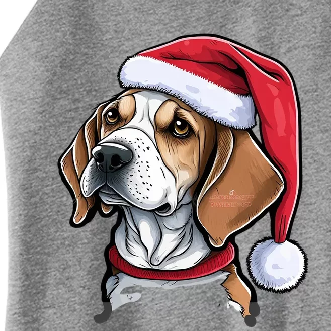 Beagle Christmas Gift Women’s Perfect Tri Rocker Tank