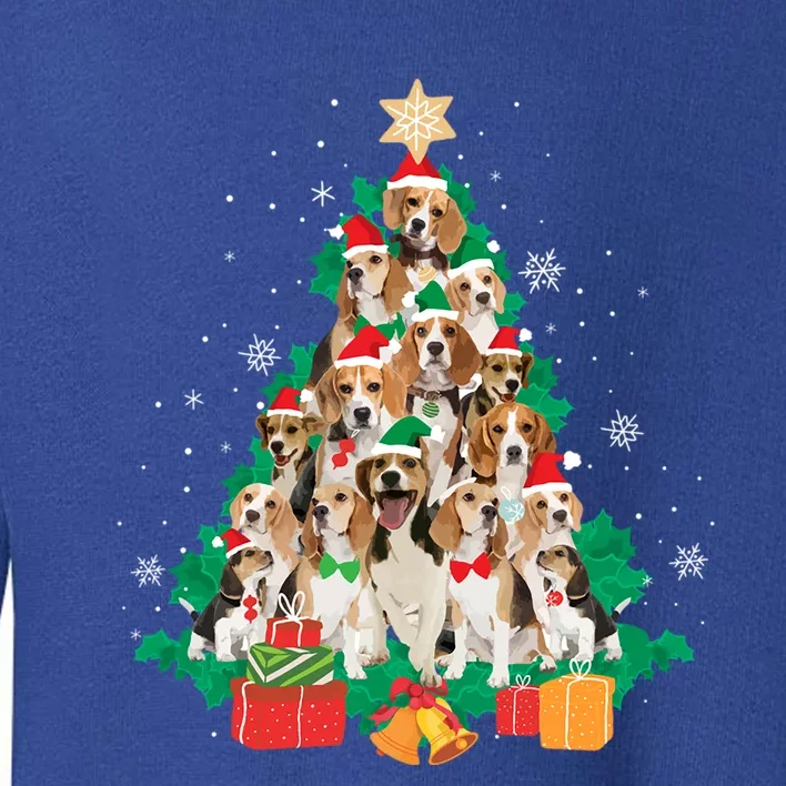 Beagle Christmas Gift Toddler Sweatshirt