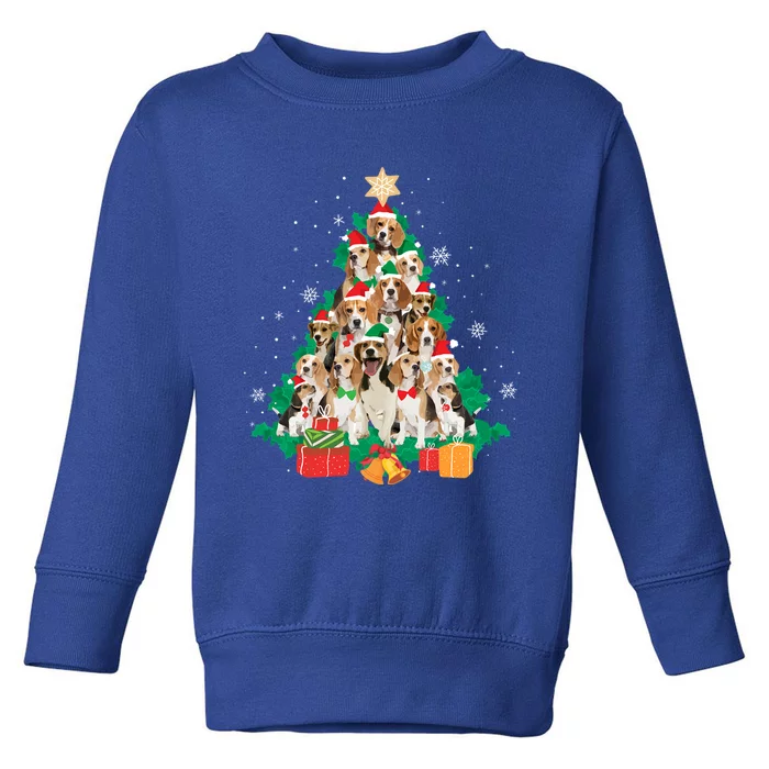 Beagle Christmas Gift Toddler Sweatshirt